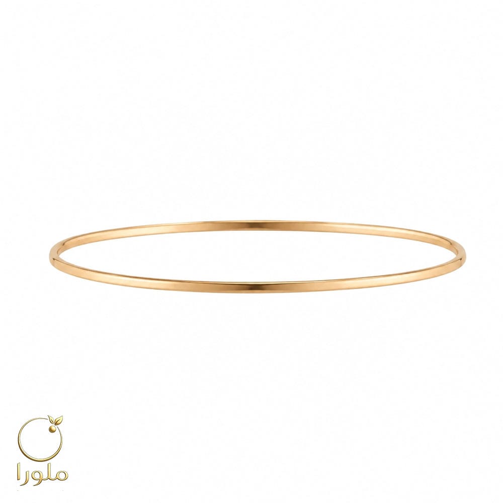 النگو آیینه ای طلا با وزن سبک و محکم کد 29001