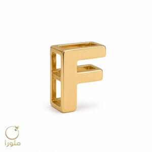 پلاک طلا سه بعدی F کد 28004